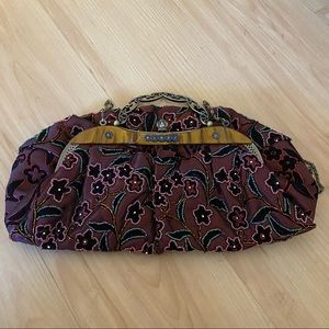 Beautiful Red/Maroon Embroidered Clutch/Purse